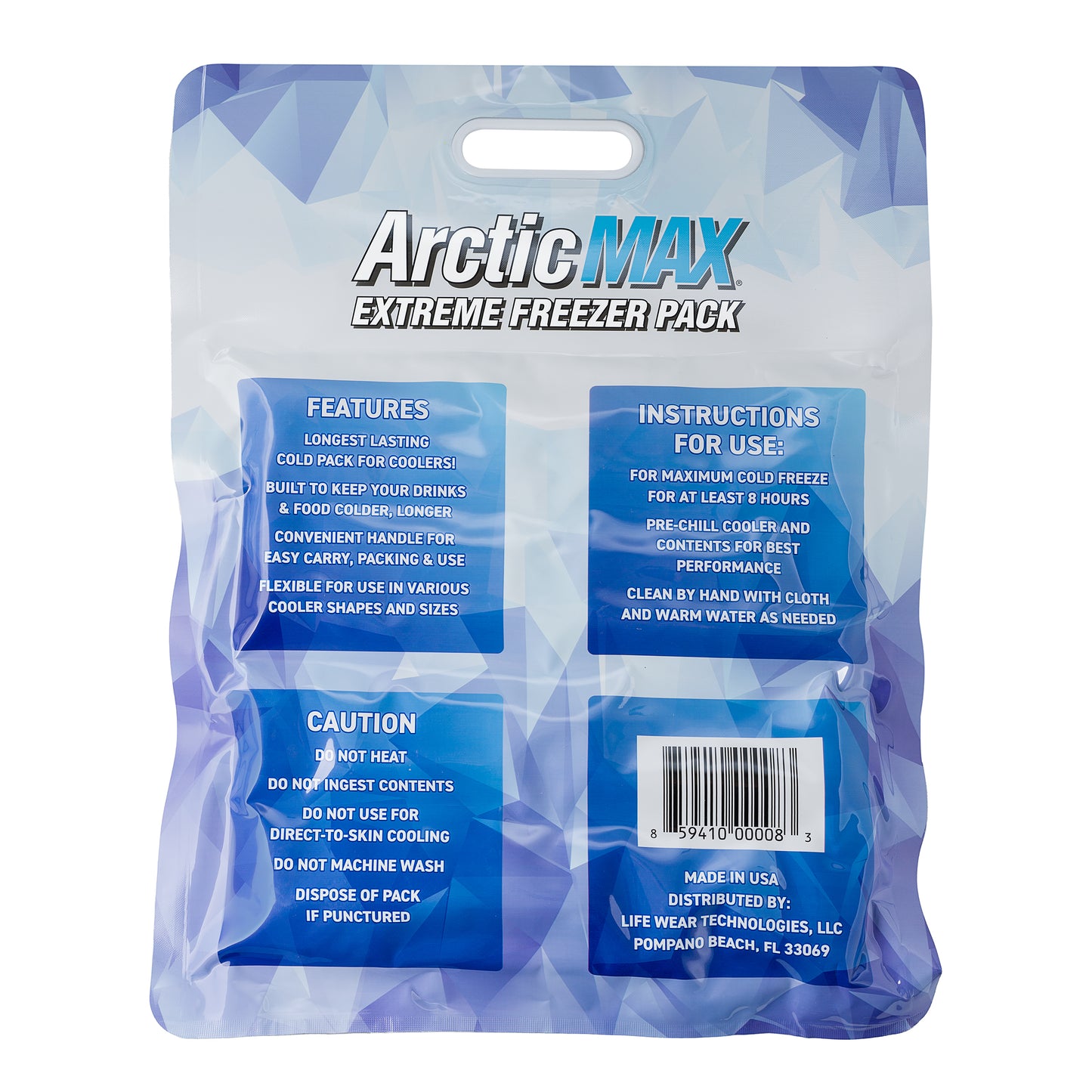 ArcticMAX Large Cooler Ice Pack